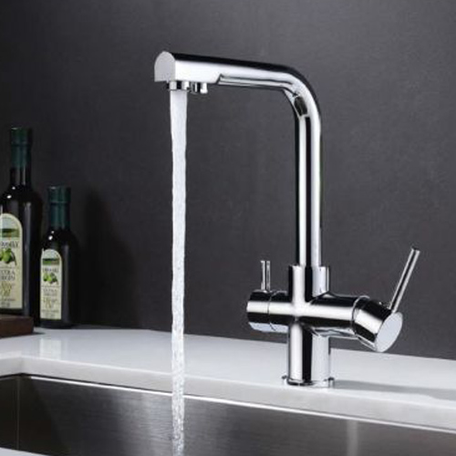 Grifo de cocina osmosis 2 vías Imex Marsella latón cromado - foto 2