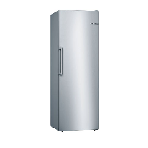 Congelador vertical 176X60 No Frost Bosch GSN33VL3P A++ Acero