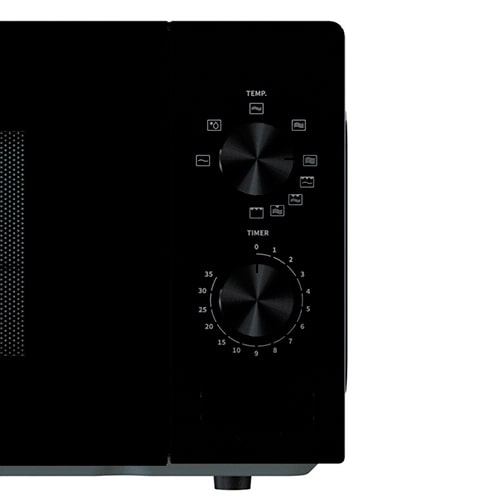 Microondas 20L 700W Hisense H20MOBP1G Grill Negro - foto 3