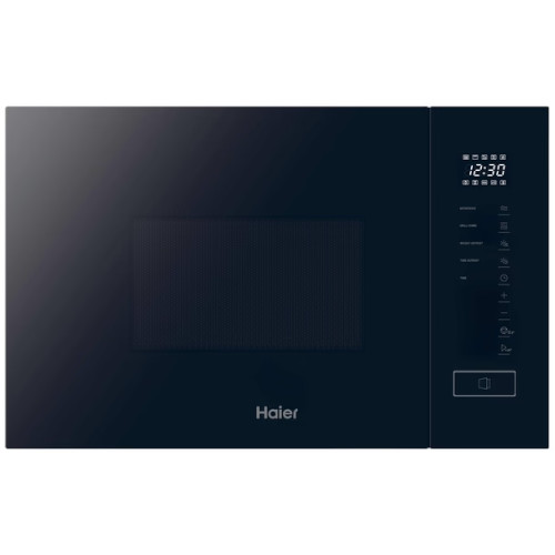 Microondas Integrable 20L 1000W Haier H38FMWID4ID27N Grill Negro