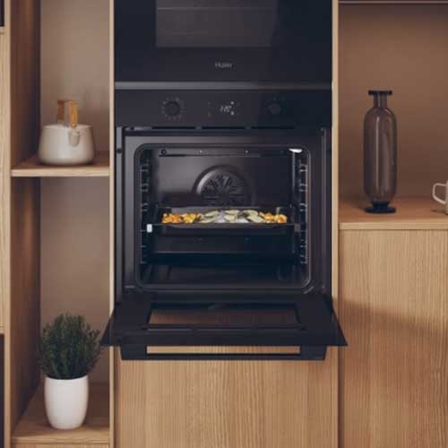 Horno Multifunción 78L 60CM Haier H6ID2P5B3YTB Pirolítico Wifi Negro A++ - foto 3
