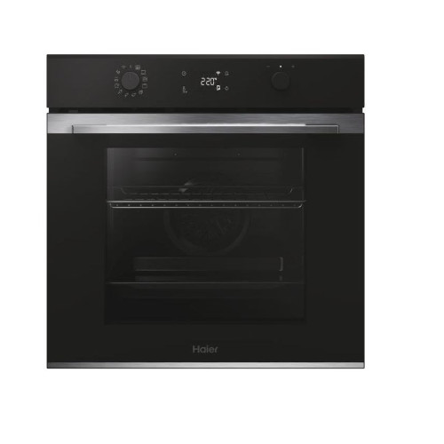 Horno Multifunción 60CM 78L Haier H6ID2P5B3YTX Pirolítico + Hidrolítico Wifi Negro A++