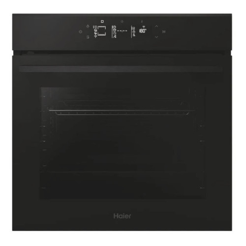 Horno Multifunción 60CM 78L Haier H6ID46G3YTB Pirolítico Hidrolítico Wifi Negro A++