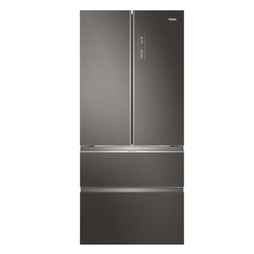 Frigorífico Side by Side 190X83 4 puertas No Frost Haier HB18FGSAAA Silver Cristal Clase E