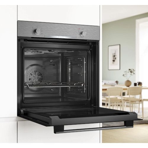 Horno Multifunción 60cm 71L Bosch HBA510BR4 Inox A. - foto 3