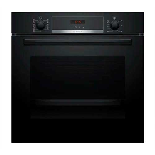 Horno Multifunción 60CM 71L Bosch HBA574BB3 Pirolítico Negro A+
