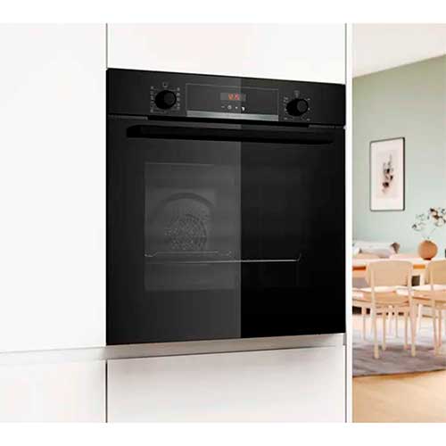 Horno Multifunción 60CM 71L Bosch HBA574BB3 Pirolítico Negro A+ - foto 3