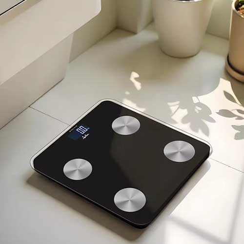 Báscula Inteligente 180 kg Jata HBAS1155 Memoria para 15 Personas Negra - foto 3