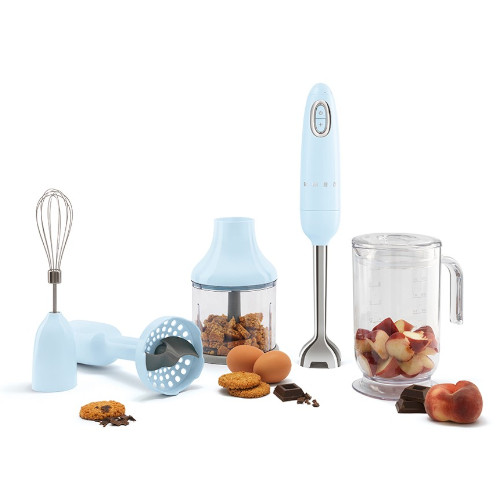 Batidora de mano 700W Smeg HBF03PBEU Accesorios Azul Pastel - foto 3