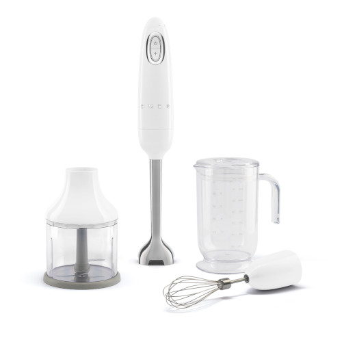 Batidora de mano 700 W Smeg HBF03WHEU 50's Style Blanco