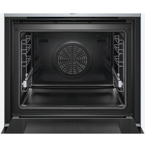 Horno multifunción 60cm 71L Bosch HBG6764S1 pirolítico A+ negro inox - foto 2