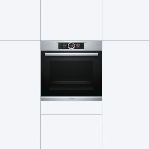 Horno multifunción 60cm 71L Bosch HBG6764S1 pirolítico A+ negro inox - foto 3