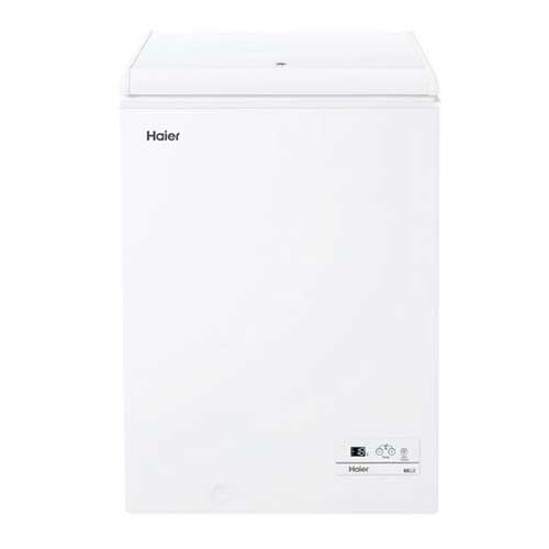 Congelador Arcón 84.5X54.5X49 Haier HCE100E Blanco Clase E
