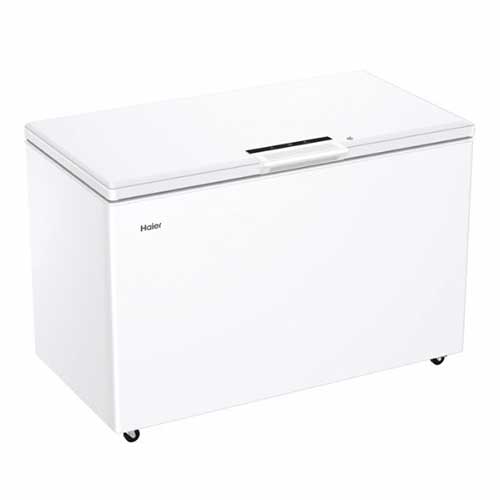 Congelador Arcón 89.5X132X75 Haier HCE420E Low Frost Blanco Clase E