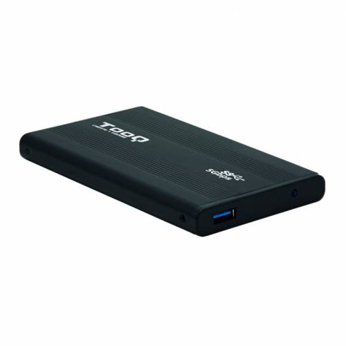TooQ TQE-2524B caja para disco duro externo Caja de disco duro (HDD) Negro 2.5"