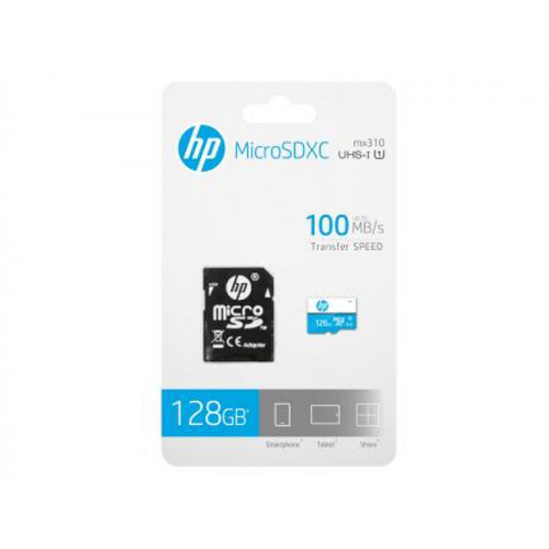 Tarjeta de memoria 128GB HP MicroSD CL10