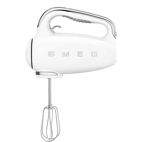 Batidora Amasadora 250W Smeg HMF01WHEU 50's Style Blanco