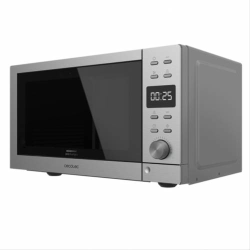 Cecotec 01399 microondas Negro, Acero Microondas con grill Encimera 20 L 700 W