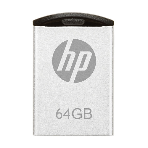 Pendrive 64GB USB 2.0 HP plata