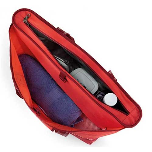 Bolsa Térmica Playa 30L Jata HPOR7030 Frida 2 Bolsillos Interiores Aislante Frío/Calor Rojo - foto 3