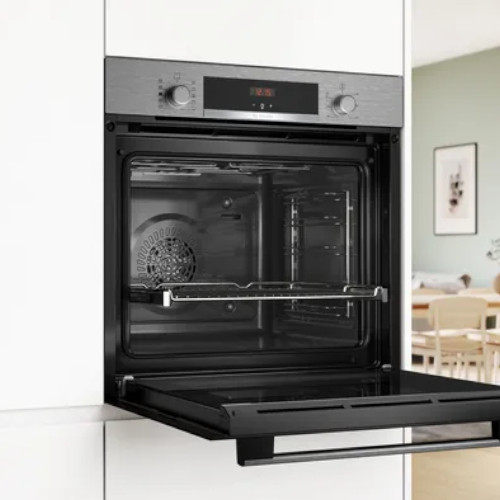 Horno 60x60cm 3400W Bosch HQA514ES3 Acero inoxidable Integrable A+ - foto 2