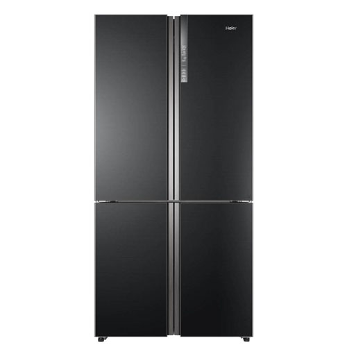 Frigorífico side by side 190X91 4 puertas No Frost Haier HTF610SN7 A++ Acero Negro