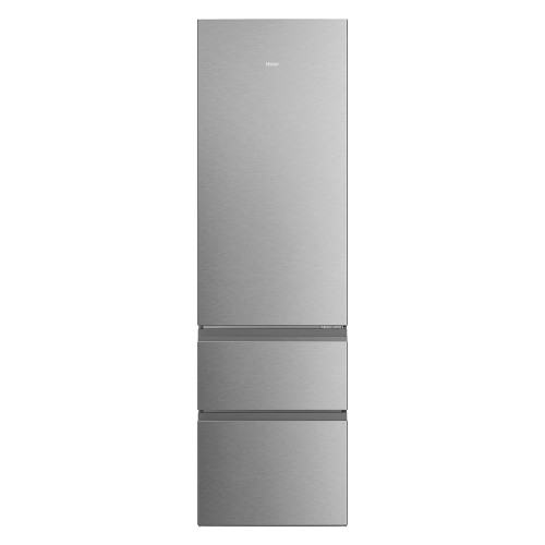 Frigorífico Combi 205x60 Total No Frost Haier HTR3620ANMG  Cajón 0 Grados Inox Clase A