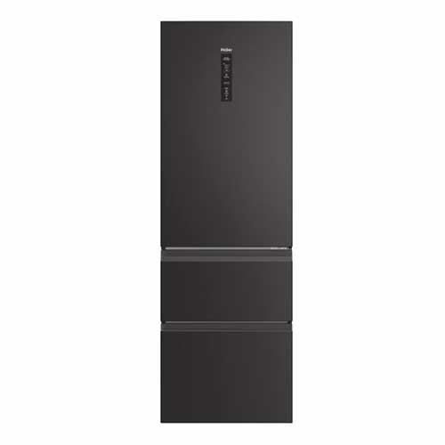 Frigorífico Combi 185X60 Total No Frost Haier HTW5618DNPT 3D My Zone Wifi Negro Clase D