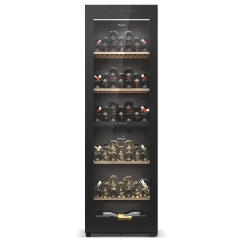 Vinoteca 190x60 236 Botellas Haier HWS236GDEH1 2 Zonas Negro Clase E