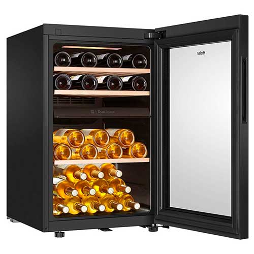 Vinoteca 82x50 42 Botellas Haier HWS42GDAU1 Wine Bank 50 Seire 7 37db Clase G dos temperaturas - foto 2