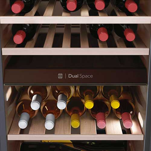 Vinoteca 82x50 42 Botellas Haier HWS42GDAU1 Wine Bank 50 Seire 7 37db Clase G dos temperaturas - foto 3