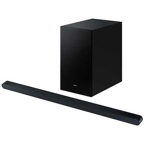 Barra Sonido 28W Samsung HWS700DZF 96cm con Bluetooth con Subwoofer Negro