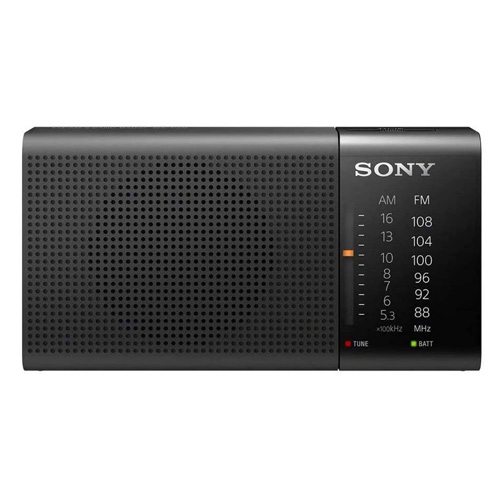 Radio Sony portátil ICFP36 negra