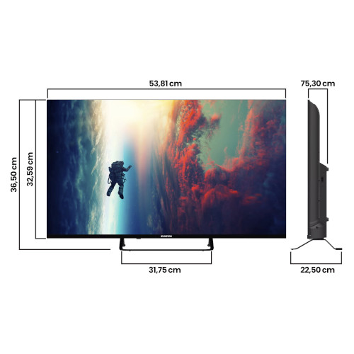 Televisor DLED 24" HD Infiniton INTV24VS590 Smart TV Clase E - foto 2