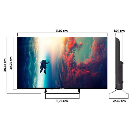 Televisor 32" DLED HD Infiniton INTV32CS410 Clase E - foto 2