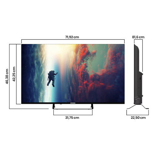 Televisor DLED 32" HD Infiniton INTV32VS630 Smart TV Clase E - foto 2