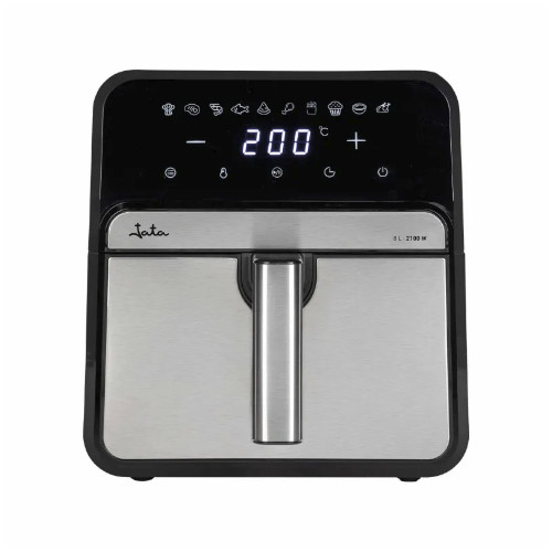 Freidora de Aire 8L 2100W Jata JEFR1242 Doble Resistencia Negro