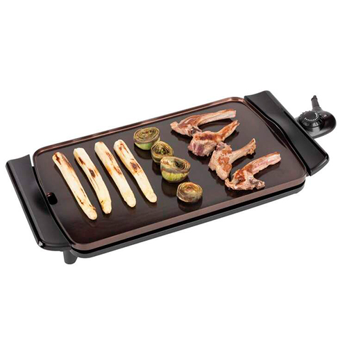 Plancha de asar 2500W 46x28cm Jata JEGR0550 Antiadherente Triple Capa - foto 3