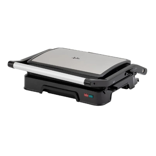 Grill de asar doble 1000 W Jata JEGR1124 apertura de 180º 23 x 14 Libre de PFOA