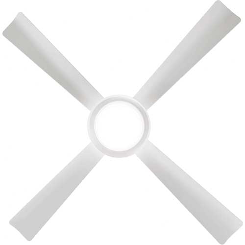 Ventilador Techo 132cm Jata JVTE4235 Motor DC 4 Apas Mando con Luz Blanco - foto 2