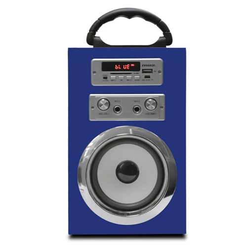 Altavoz Karaoke Infiniton K8 Azul Bluetooth