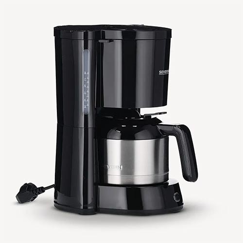 Cafetera de Goteo 1L 1000W Severin Type KA4835 Negro - foto 2