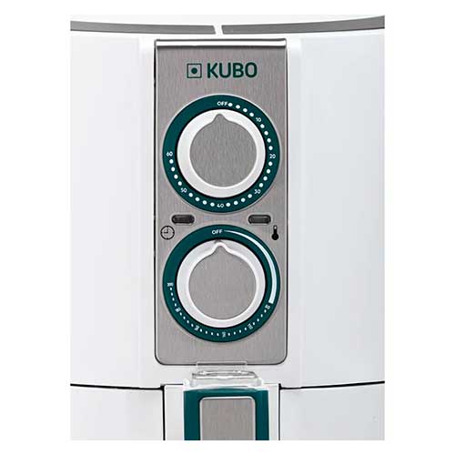 Freidora de Aire 2,5L 1500W Kubo KBAF2173 Blanca - foto 3