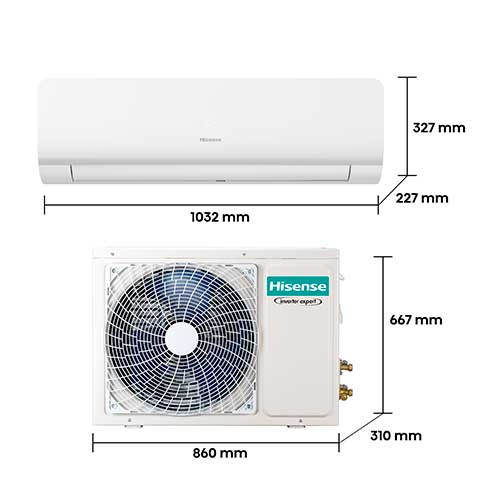 Aire Split 5418F/6106K Hisense KC70BT2B Wifi A++/A+++ - foto 3
