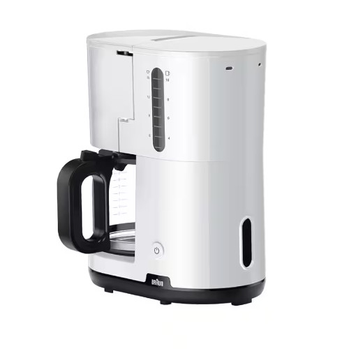 Cafetera Goteo 1000W 10 Tazas Braun KF1100WH Blanca
