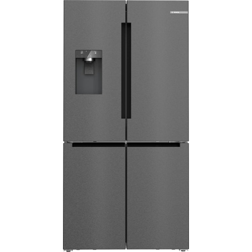 Frigorífico Side by Side 183x91 Total No Frost Bosch KFI96AXEA Home Connect Dispensador Hielo y Agua Acero Negro Antihuellas Clase E