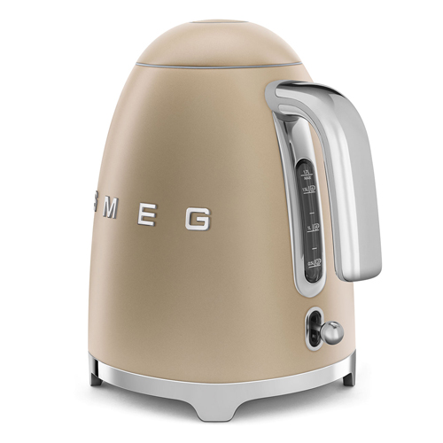 Hervidor 1,7L 2400W Smeg KLF03CHMEU champagne mate 7 tazas - foto 2
