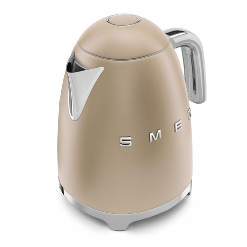 Hervidor 1,7L 2400W Smeg KLF03CHMEU champagne mate 7 tazas - foto 3