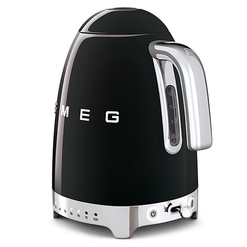 Hervidor 1.7L 2400W Smeg KLF04BLEU 50's Style Negro - foto 3