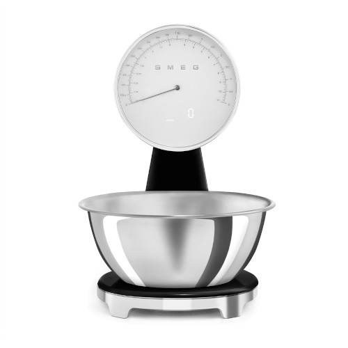 Báscula de Cocina 5 kg SMEG KSF01BLWW Analógico y digital